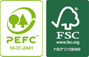 Bois PEFC, FSC